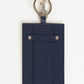 Trussardi Blue Leather Men's Badge Holder