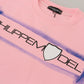 Philippe Model Pink Printed Long Sleeves Pullover Sweater