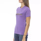 Baldinini Trend Purple Cotton Women T-Shirt