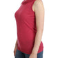 John Galliano Pink wool knit top