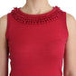 John Galliano Pink wool knit top