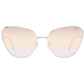 Emilio Pucci Silver Metal Sunglasses