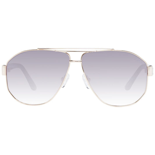 Guess Gold Metal Sunglasses