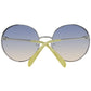 Emilio Pucci Silver Metal Sunglasses