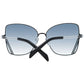 Emilio Pucci Black Metal Sunglasses