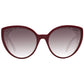 Emilio Pucci Red Plastic Sunglasses