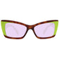 Emilio Pucci Multicolor Plastic Sunglasses