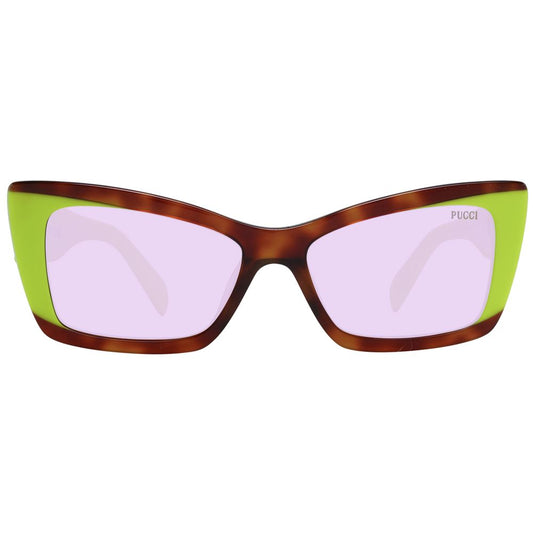Emilio Pucci Multicolor Plastic Sunglasses