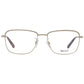 Bally Rose Gold Men Glasses Frame