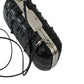 Balenciaga Black Exotic Skin Leather Shoulder Crossbody Box Clutch Bag