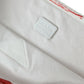 Prada Red Jersey Fabric Logo Shoulder Shopping Tote Bag