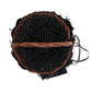 Dolce & Gabbana Beige Straw Snakeskin Pom Pom Crystal AGNESE Bag