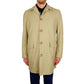 Aquascutum Beige Cotton Men Trench Coat