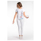A.Tratti White Viscose Women Top
