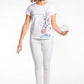 A.Tratti White Viscose Women Top