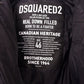 Dsquared² Black Nylon Men Down Jacket