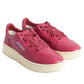 Autry Fuchsia Goatskin Women Sneaker