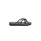 Cerruti 1881 Gray Lambskin Women Sandal