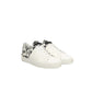 Cerruti 1881 White Calfskin Men Sneaker