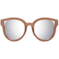 Guess Brown Metal & Plastic Sunglasses