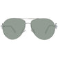 Guess Silver Metal Sunglasses