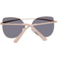 Guess Rose Gold Metal Sunglasses