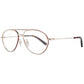 Bally Rose Gold Men Glasses Frame