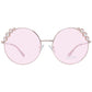Guess Rose Gold Metal Sunglasses