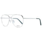 Bally Silver Unisex Glasses Frame