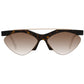 Emilio Pucci Brown Metal & Plastic Sunglasses