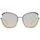 Emilio Pucci Gray Metal Sunglasses