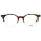 Bally Brown Unisex Glasses Frame