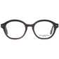 Ermenegildo Zegna Brown Men Glasses Frame