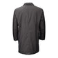 Add Brown Polyester Men's Trench Jacket