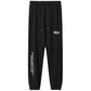 Comme Des Fuckdown Black Cotton Men Sweatpants