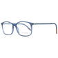 Ermenegildo Zegna Blue Men Glasses Frame