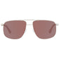 BMW Rose Gold Metal Sunglasses