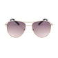 Guess Gold Metal Sunglasses