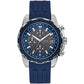 Guess Blue Rubber Sport Watch