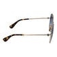 Max Mara Gold Women Sunglass