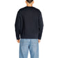 Armani Exchange Blue Cotton Sweatshirt