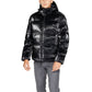 EA7 Emporio Armani Black Polyester Jackets & Coat