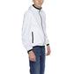 Suns White Polyester Jackets & Coat