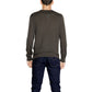 Armani Exchange Green Wool Sweatshirt