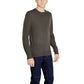 Armani Exchange Green Wool Sweatshirt