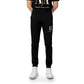 Armani Exchange Black Cotton Joggers (Workout Pants)