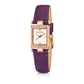 Folli Follie Purple Leather Dress Watch