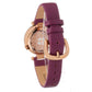 Folli Follie Purple Leather Dress Watch