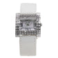 Folli Follie Gray Leather Dress Watch