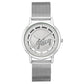 Juicy Couture Silver Stainless Steel Dress Watch